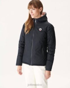 Jott Hombre Chaquetas | Jott Anorak reversible negro/rosa pálido viena mujer 6L88603