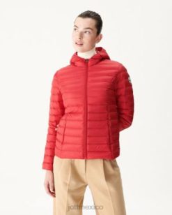 Jott Hombre Chaquetas | Jott chaqueta ligera con capucha cloe rojo hombres 6L88177
