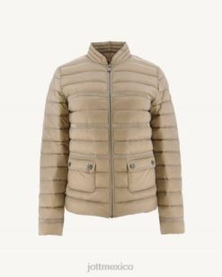 Jott Hombre Chaquetas | Jott chaqueta ligera corta andora beige mujer 6L88747