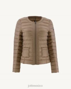 Jott Hombre Chaquetas | Jott chaqueta ligera de plumas beige douda mujer 6L88549