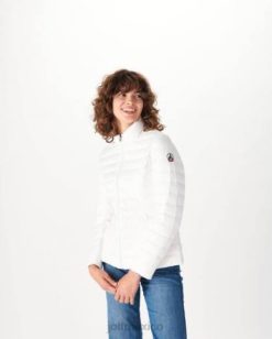 Jott Hombre Chaquetas | Jott chaqueta ligera de plumas blanca cha hombres 6L88156