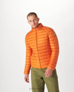 Jott Hombre Chaquetas | Jott estera de chaqueta de plumón ligera naranja hombres 6L8860
