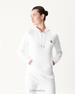 Jott Hombre Chaquetas | Jott sudadera con capucha livia blanca mujer 6L88780