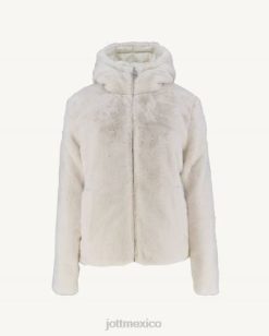 Jott Mexico | Jott Plumífero reversible frío extremo blanc gala mujer 6L88580