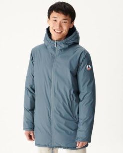 Jott Mexico | Jott azul/marino chaqueta reversible con capucha para frío extremo toronto hombres 6L88214