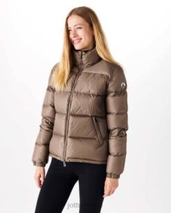Jott Mexico | Jott chaqueta acolchada para frío extremo cardiff topo mujer 6L88661