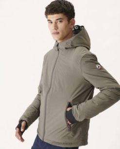 Jott Mexico | Jott chaqueta color topo artic hombres 6L8840