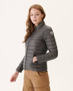 Jott Mexico | Jott chaqueta de plumas ligera antracita cha mujer 6L88697
