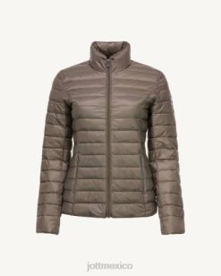 Jott Mexico | Jott chaqueta ligera de plumas color topo cha hombres 6L88169