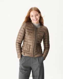 Jott Mexico | Jott chaqueta ligera de plumas topo douda mujer 6L88730
