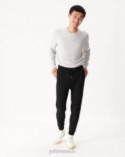 Jott Mexico | Jott jogger negro santiago hombres 6L88442