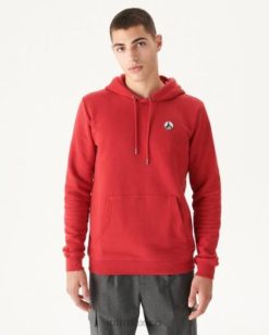 Jott Mexico | Jott sudadera con capucha roja mataro hombres 6L88430