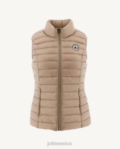 Jott Mujer | Jott Anorak ligero sin mangas beige seda mujer 6L88593