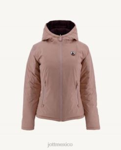 Jott Mujer | Jott Anorak reversible rosa pálido/berenjena viena mujer 6L88605