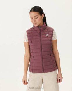 Jott Mujer | Jott chaqueta acolchada elástica sin mangas granada color burdeos mujer 6L88764